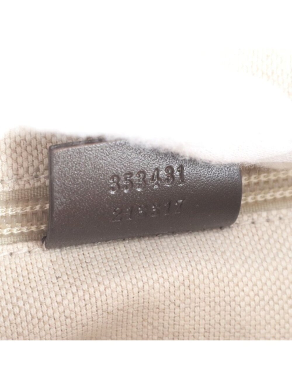 Gucci GG Supreme Leather Shoulder Bag Crossbody Brown Color Rne - Picture 9 of 9